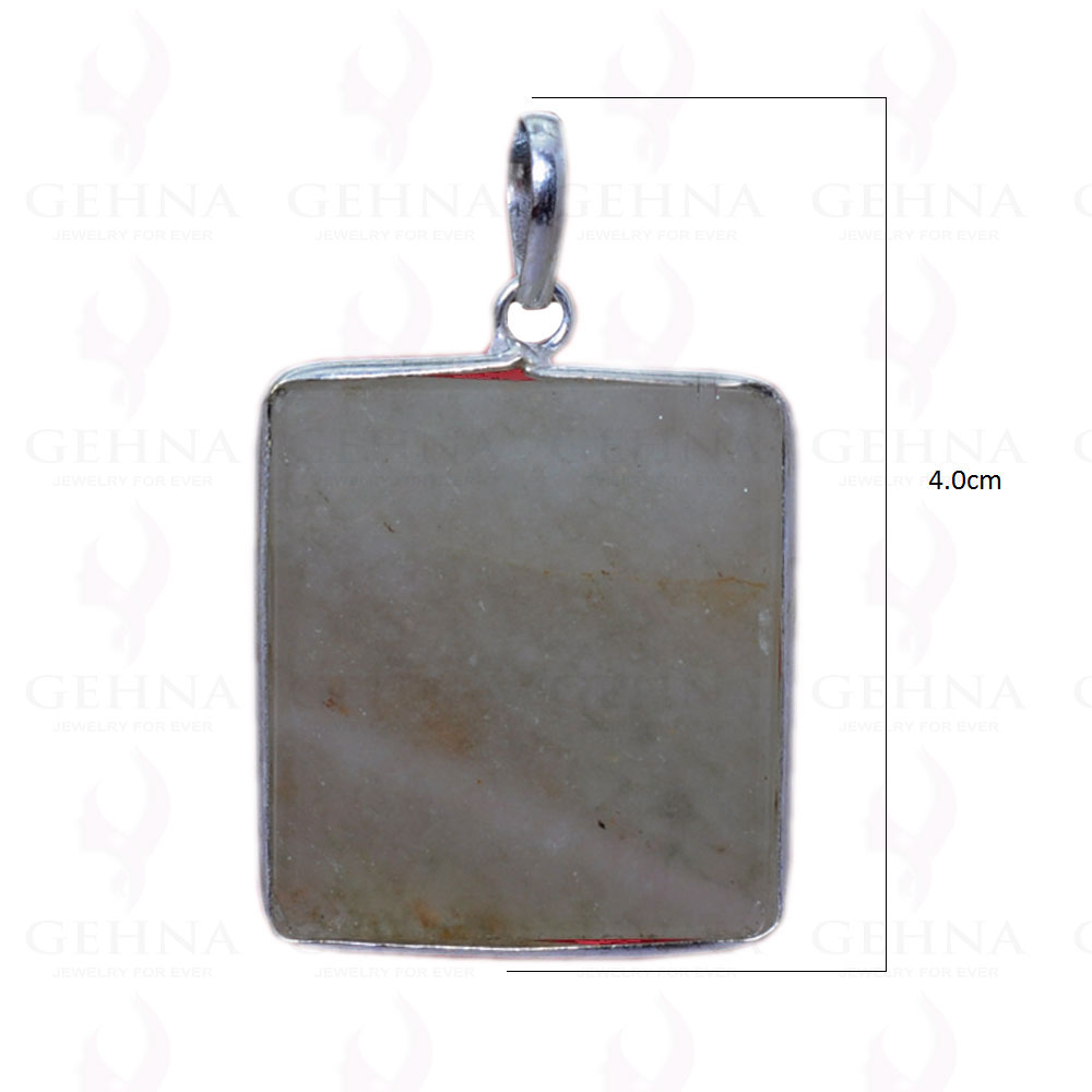 Amethyst Gemstone Pendant In .925 Sterling Silver Overlay Metal GP2920