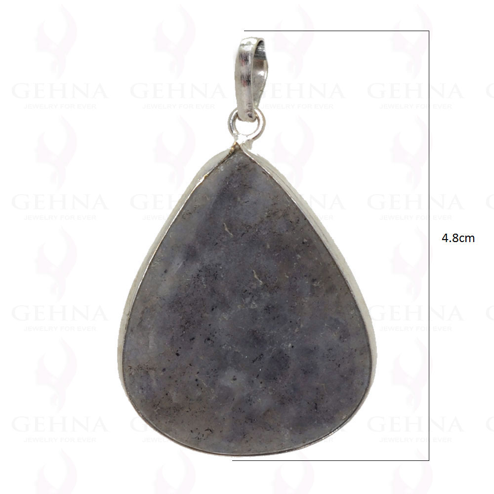 Jasper Gemstone Pendant In .925 Sterling Silver Overlay Metal GP2962