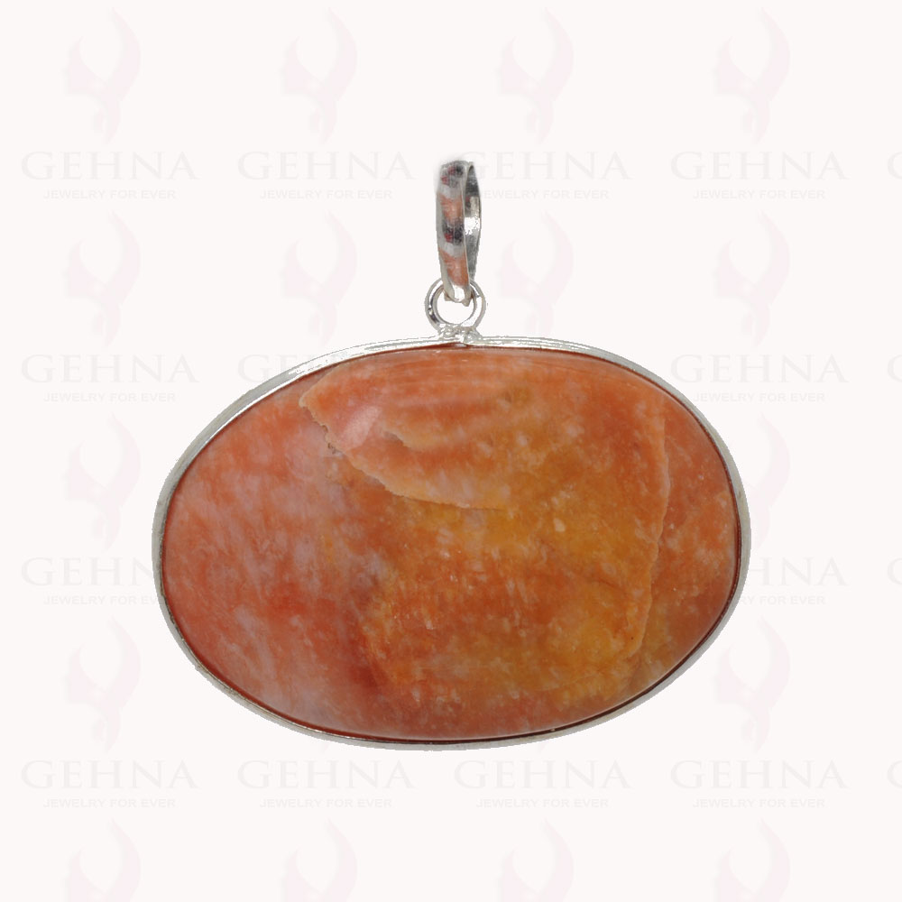 Gemstone Pendant In .925 Sterling Silver Overlay Metal GP2978