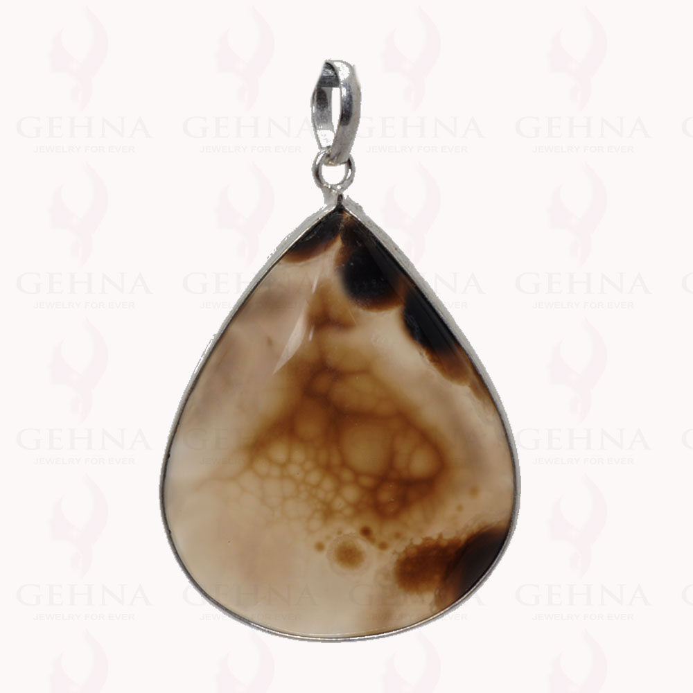 Gemstone Pendant In .925 Sterling Silver Overlay Metal GP2980