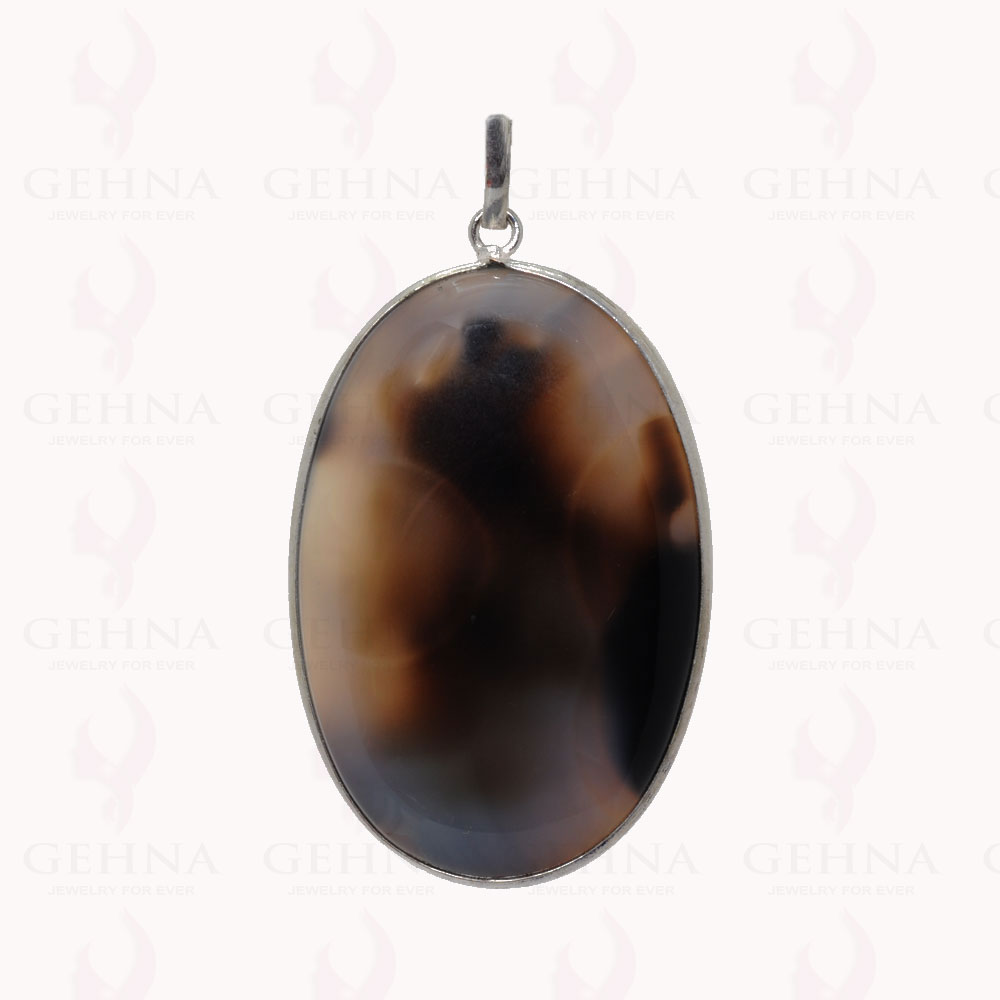 Gemstone Pendant In .925 Sterling Silver Overlay Metal GP2985