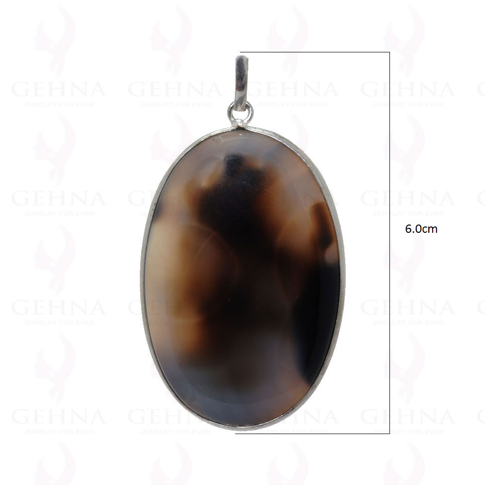 Gemstone Pendant In .925 Sterling Silver Overlay Metal GP2985