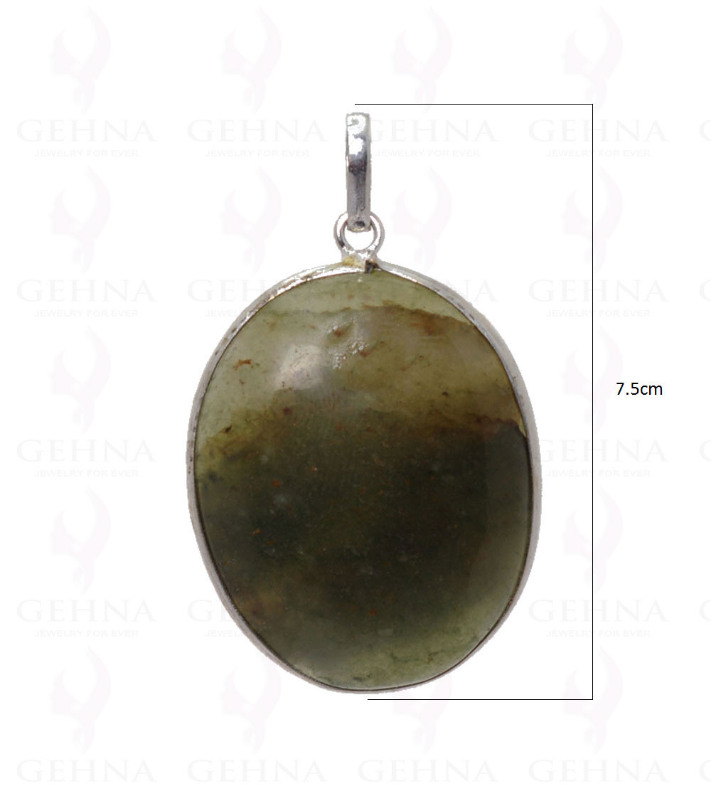Labradorite Gemstone Pendant In .925 Sterling Silver Overlay Metal GP2998