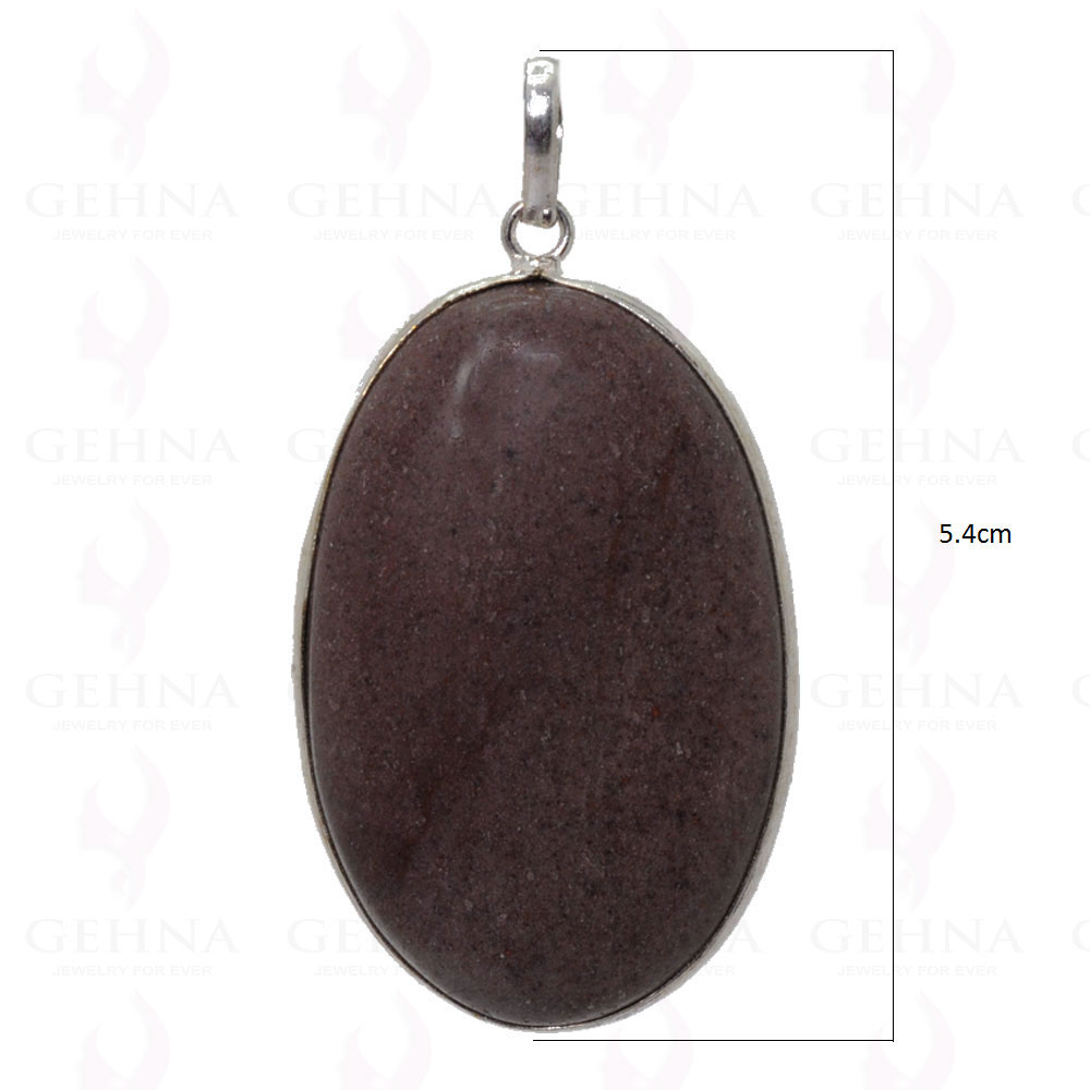 Mookaite Jasper Gemstone Pendant In .925 Sterling Silver Overlay Metal GP3015