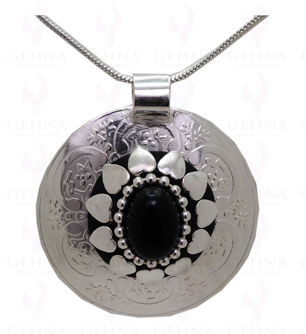 Amethyst Gemstone Pendant In .925 Sterling Silver Overlay Metal GP3038