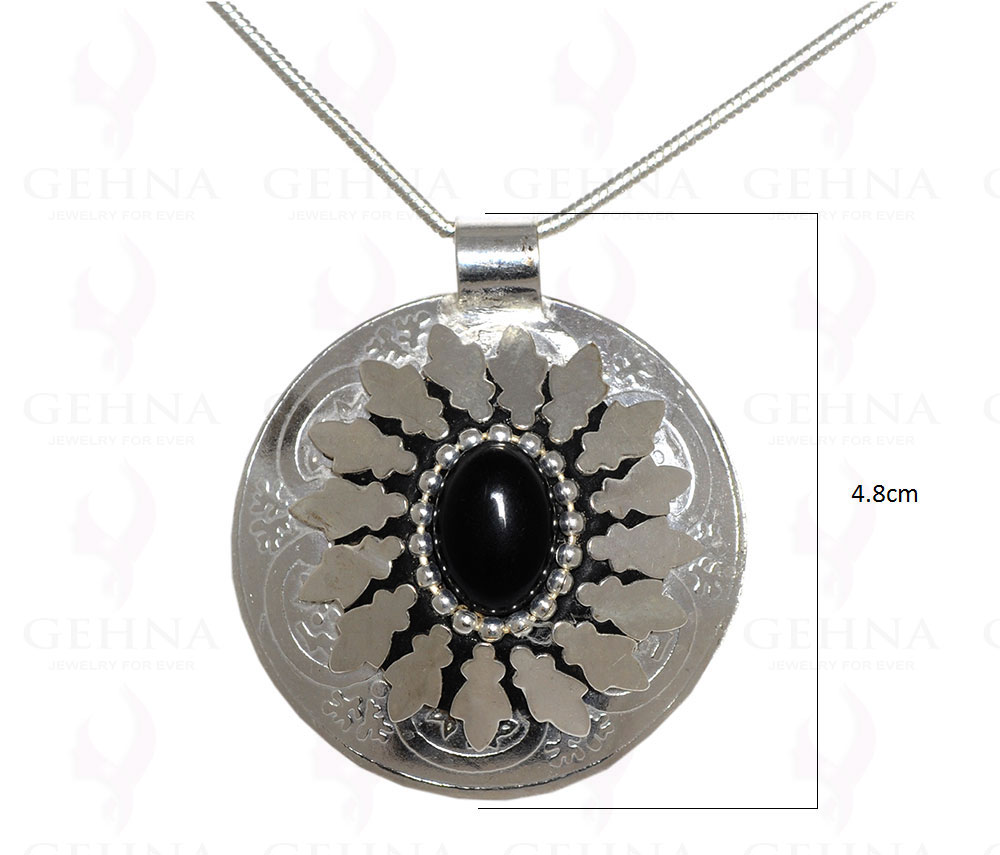 Amethyst Gemstone Pendant In .925 Sterling Silver Overlay Metal GP3044