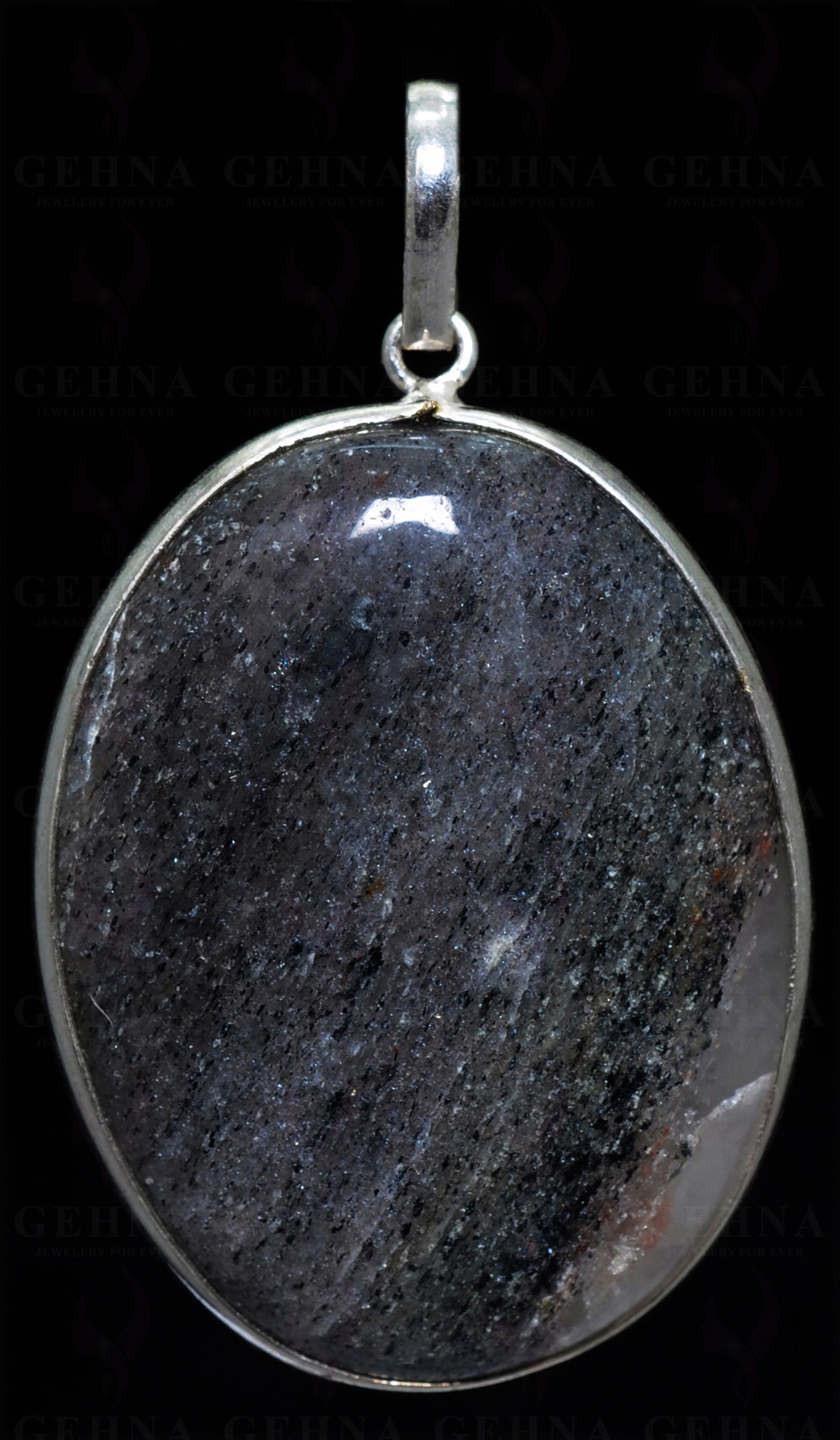 Aventurine Gemstone Pendant In.925 Sterling Overlay Silver GP3346