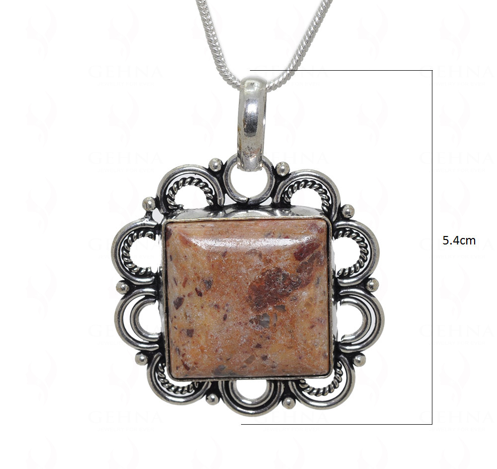 Mookaite Gemstone Pendant In.925 Sterling Overlay Silver GP3569