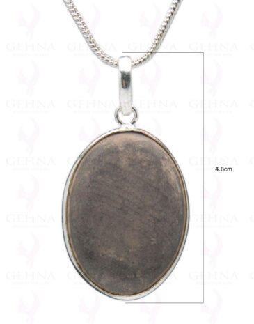 Mookaite Gemstone Studded Pendant In.925 Silver Overlay GP3900