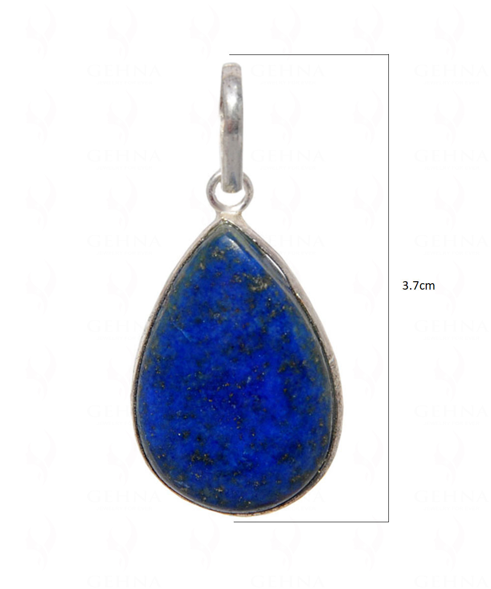 Lapis Lazuli Gemstone Pendant In .925 Silver Overlay GP4505