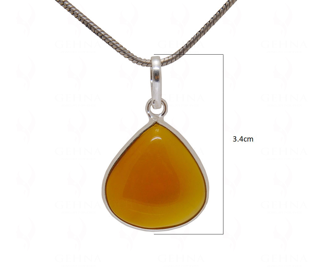 Onyx Stone Studded Pendant GP4933