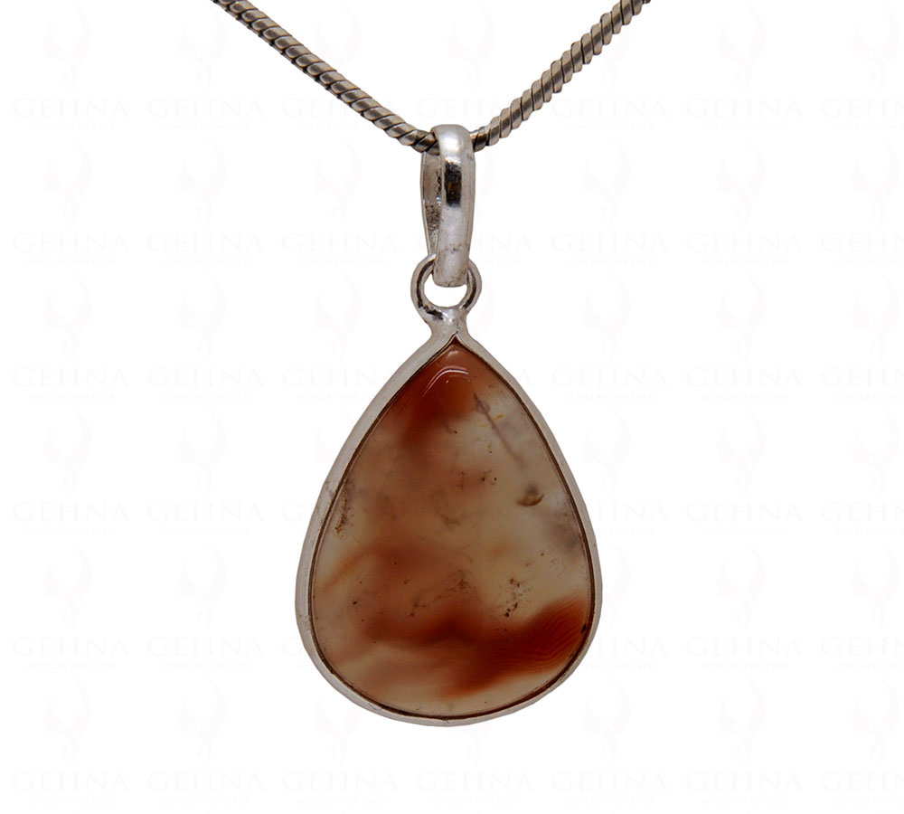 Onyx Stone Studded Pendant GP5001