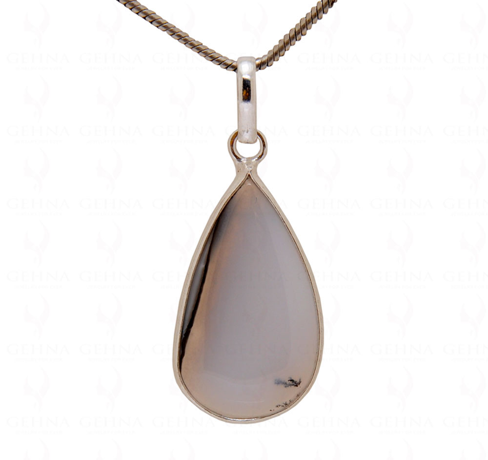 Onyx Stone Studded Pendant GP5017