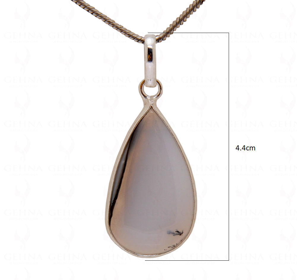 Onyx Stone Studded Pendant GP5017