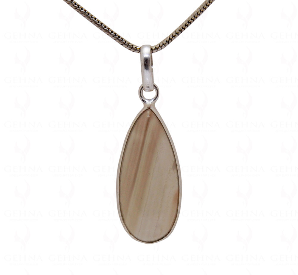Onyx Stone Studded Pendant GP5093
