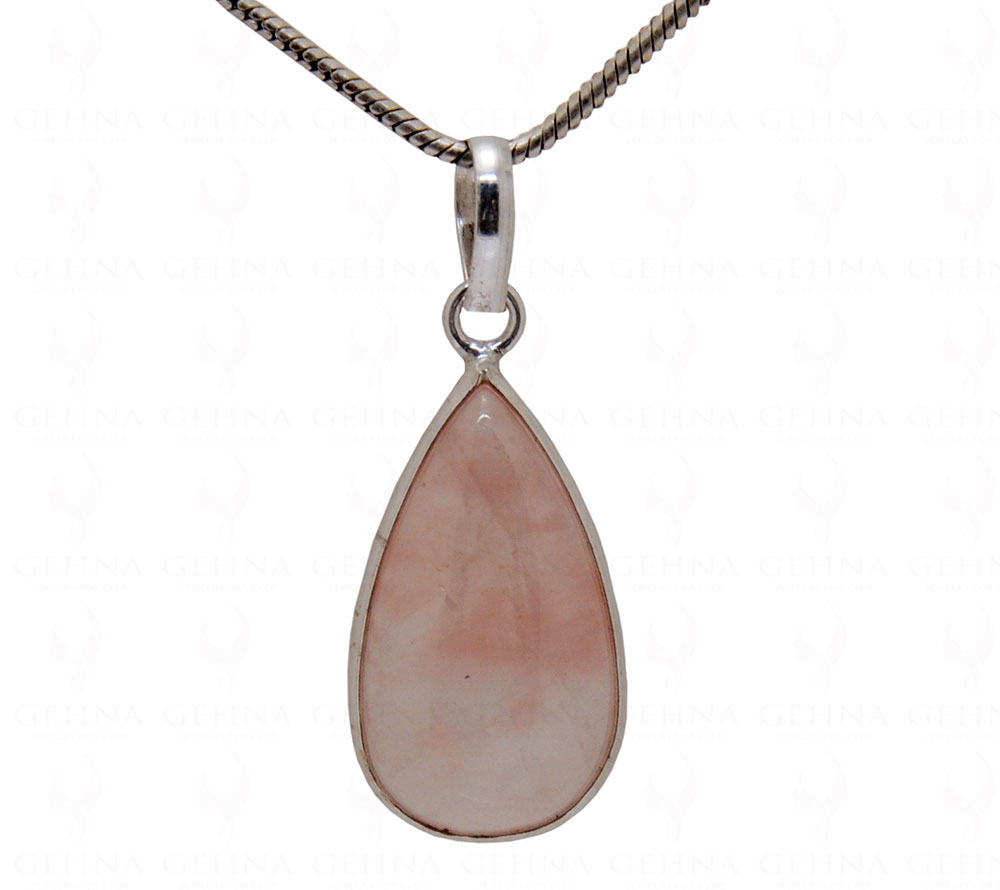 Rose Quartz Gemstone Studded Pendant GP5102