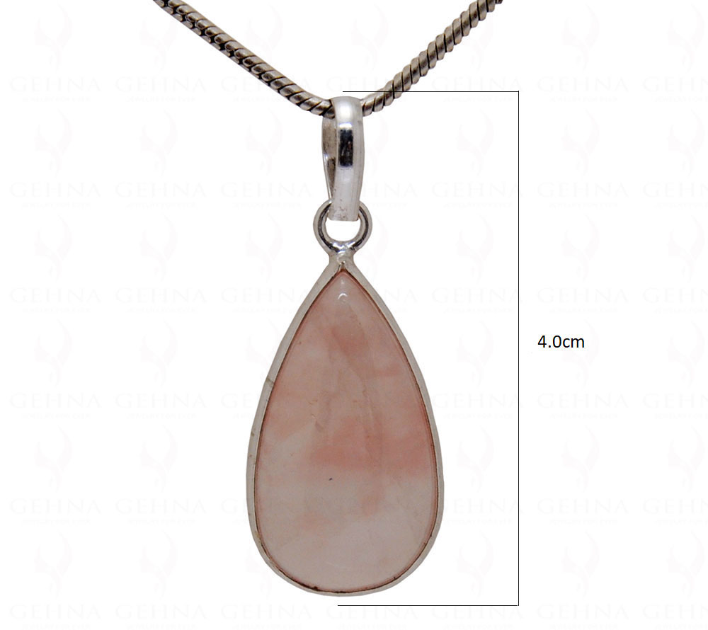Rose Quartz Gemstone Studded Pendant GP5102
