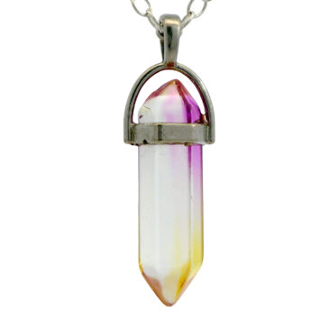 Rainbow Quartz For Protection & Positivity Silver Plated