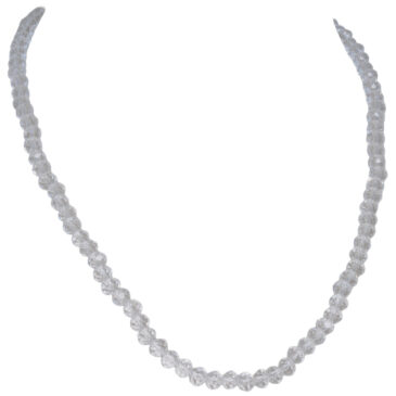 Beautiful Crystal Faceted Beads Necklace For Women