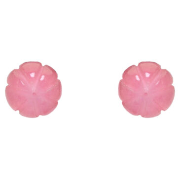 Pink Tourmaline Gemstone Earrings Made In .925 Sterling Silver