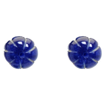 Blue Sapphire Gemstone Earrings Made In .925 Sterling Silver