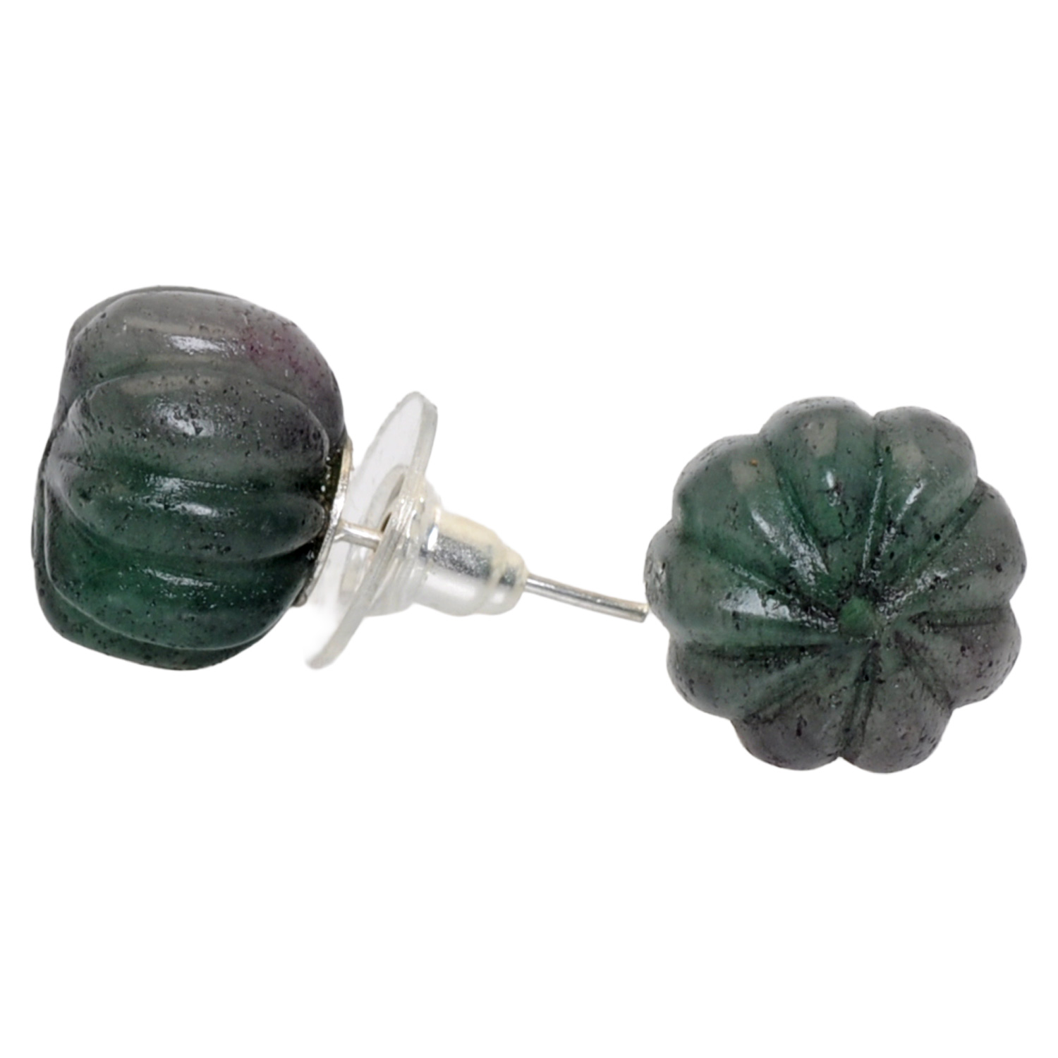 Labradorite Gemstone Earrings Made In .925 Sterling Silver - Image 3