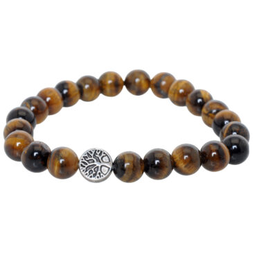 TigerEye Gemstone Bracelet Men & Women (Unisex)