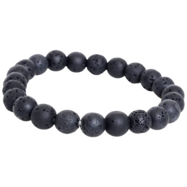 Lava Stone Beads Bracelet Men & Women (Unisex)